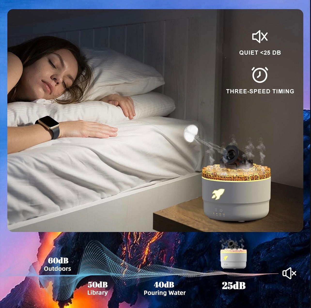 FlameAura Aromatherapy Humidifier